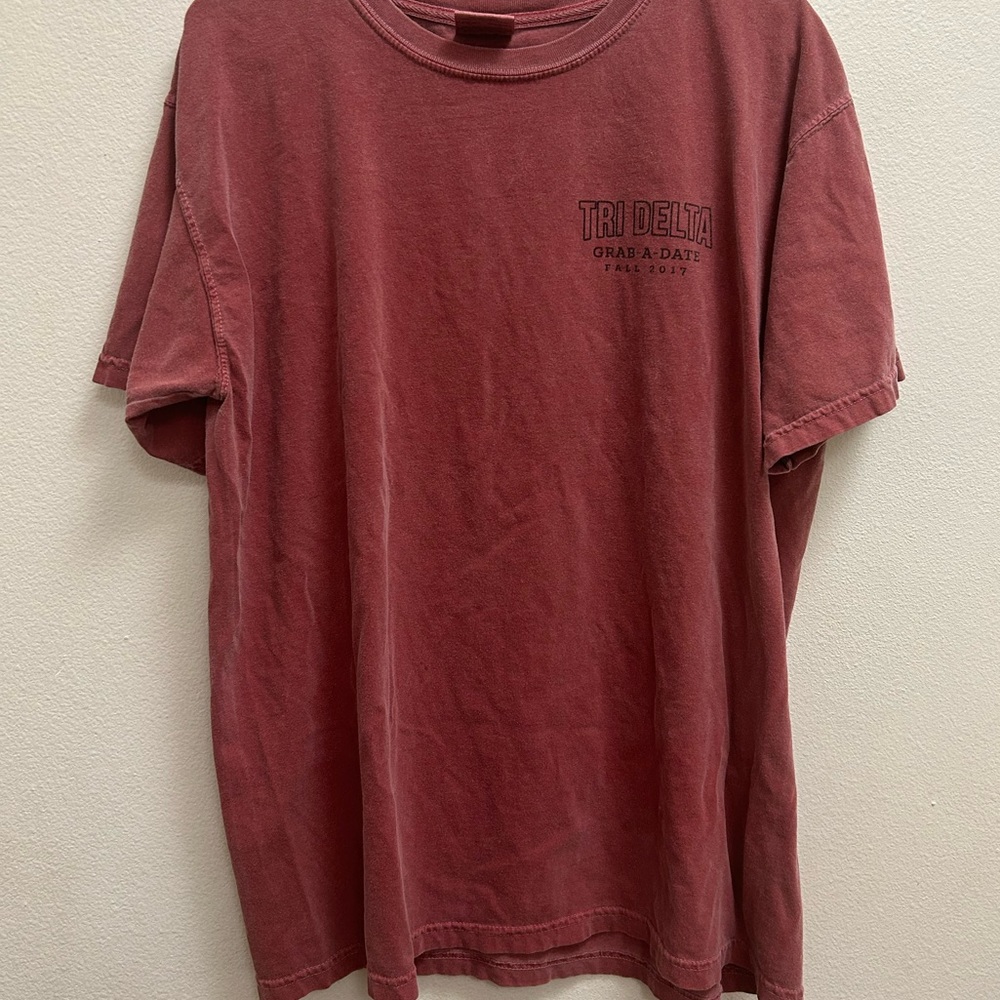 LARGE Tri Delta Date Party T Shirt